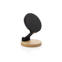 Подставка для телефона Magmount из бамбука и переработанного пластика RCS черн коричнев