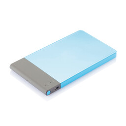 Тонкое зарядное устройство, 4600 mAh син сер