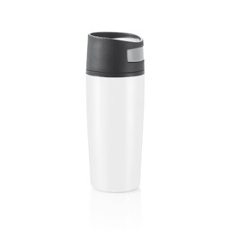 Герметичная термокружка Auto, 300 мл бел черн