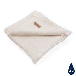 Плед Ukiyo из Polylana® Aware™, 130x150см кремов