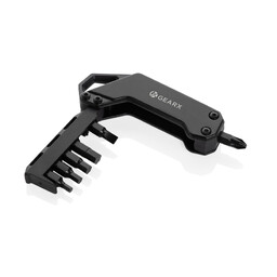 Мультитул GearX с битами, 6 шт. черн