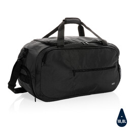 Спортивная сумка Swiss Peak из RPET AWARE™ черн