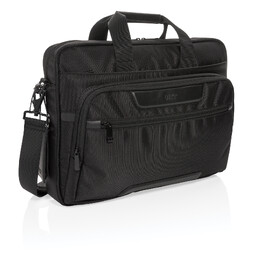 Сумка для ноутбука Voyager от Swiss Peak RPET, 15.6“ черн