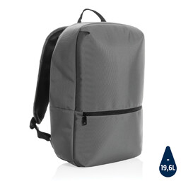 Рюкзак для ноутбука Minimalist Impact из rPET AWARE™ 1200D, 15,6" темно-сер син