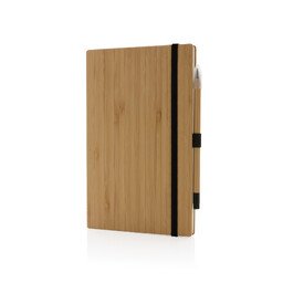 Блокнот с вечным карандашом Bamboo FSC® коричнев