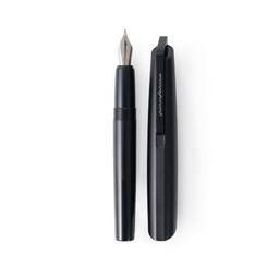 Перьевая ручка Pininfarina PF GO BLACK черн серебрян