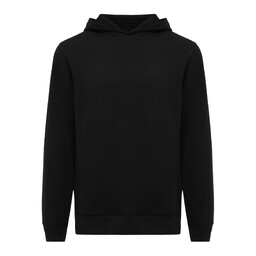 Худи Iqoniq Yengo из переработанного хлопка, унисекс, 280 г/м² черн
