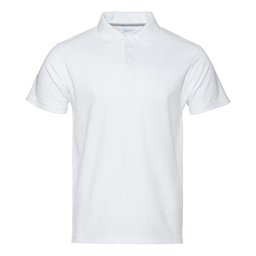 Рубашка поло унисекс STAN хлопок/полиэстер 185, 104, Белый,  (10/1)  (64-66/6XL)