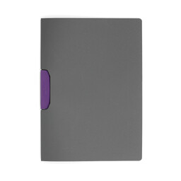 230400-12 Папка DURASWING COLOR с фиолетовым клипом