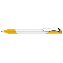 3201 ШР Hattrix Polished Basic Soft grip zone ClipMetal бело/желтый 7408