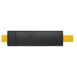 NB04 Футляр-карман для ручки HOLDER Soft черный/желтый 7408