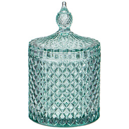 ЕМКОСТЬ ДЛЯ ХРАНЕНИЯ "DIAMANT MINT" 10,5*10,5*17СМ