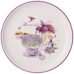 ТАРЕЛКА AGNESS "ЛАВАНДОВАЯ ВЕСНА" 21*2,5 СМ (КОР=24ШТ.)