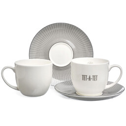 ЧАЙНЫЙ НАБОР LEFARD "TET-A-TET" НА 2 ПЕР. 4 ПР. 300 МЛ (КОР=18НАБ.)