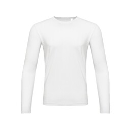 New Gen Футболка с длинным рукавом 180 г/м2 хлопок + лайкра белый 2XL