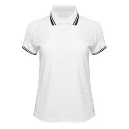 New Gen Рубашка поло женская белая комбинированная 2XL