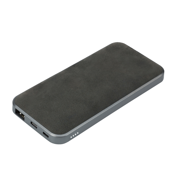 Внешний аккумулятор Ин Велюр (In Velour) 10000 mAh, серый СЕР