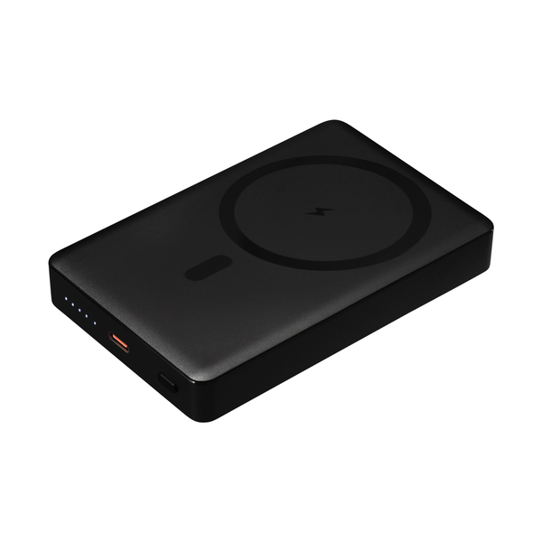 Внешний аккумулятор Атлантис Плюс PD (Atlantis PD Plus) 10000mAh с функцией беспроводной зарядки 15W, черный ЧЕРН
