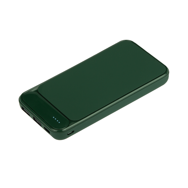 Внешний аккумулятор с подсветкой Старлайт Плюс PB (Starlight Plus PB) 10000 mAh, зеленый ЗЕЛЕН