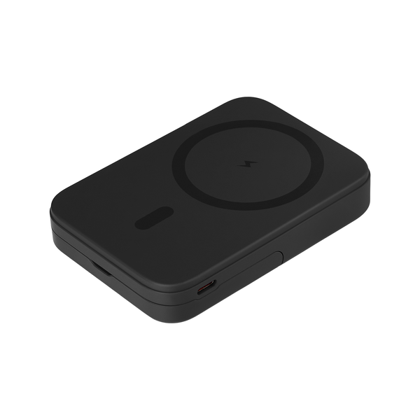 Внешний аккумулятор Юнион PD (Union PD) 10000mAh с функцией беспроводной зарядки 15W, черный ЧЕРН