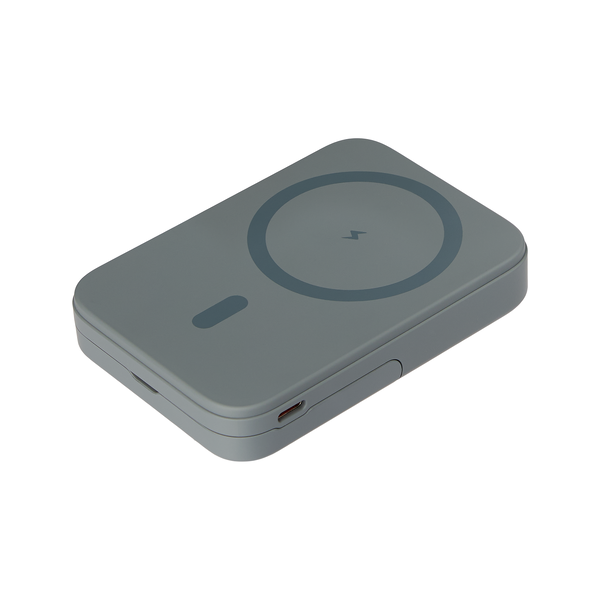 Внешний аккумулятор Юнион PD (Union PD) 10000mAh с функцией беспроводной зарядки 15W, серый СЕР