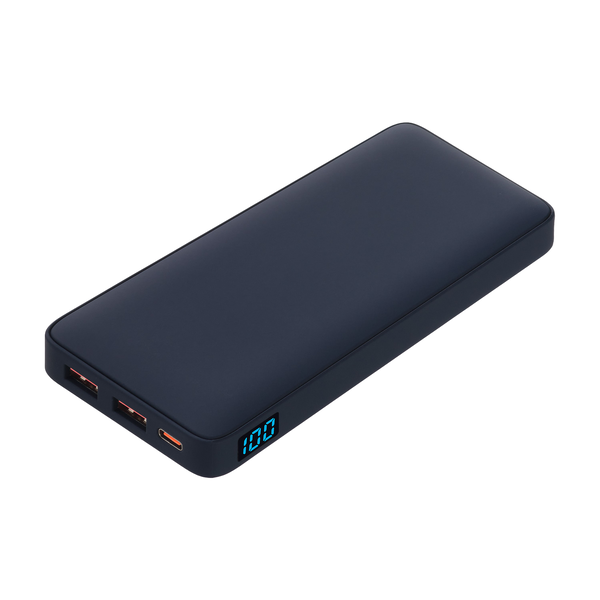 Внешний аккумулятор с подсветкой Анкор Плюс PD (Ancor PD Plus) 10000 mAh, синий СИН