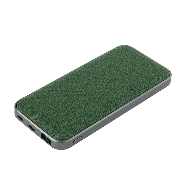 Внешний аккумулятор Твид PB (Tweed PB) 10000 mAh, зеленый ЗЕЛЕН