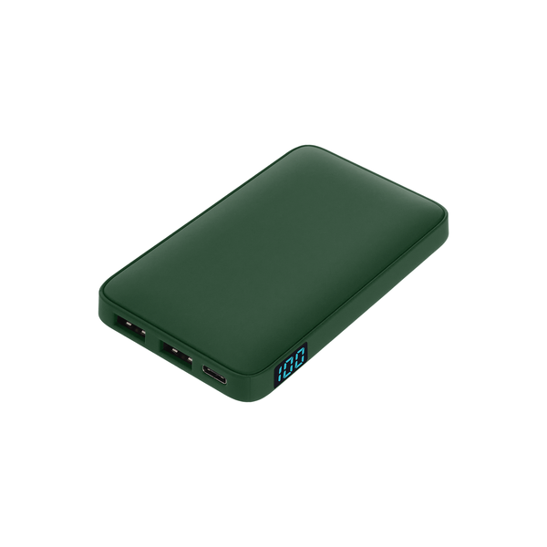Внешний аккумулятор с подсветкой Анкор (Ancor) 5000 mAh, зеленый ЗЕЛЕН
