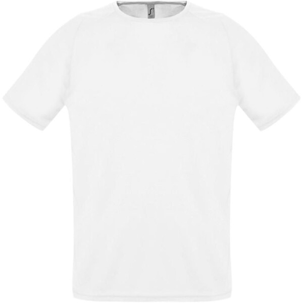 Футболка унисекс Sporty 140 белая, размер L