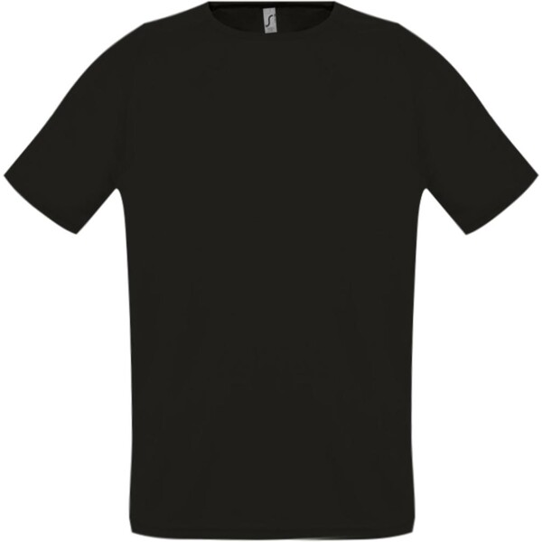 Футболка унисекс Sporty 140 черная, размер 3XL