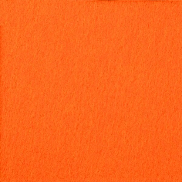 Заготовка из фетра Felt 600, оранжевый неон