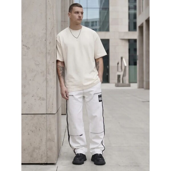 Футболка Oversize Premium 210, молочно-белая, размер S