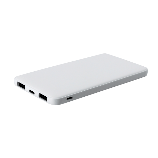Внешний аккумулятор Bplanner Power 1 ST, софт-тач, 5000 mAh (Белый) бел