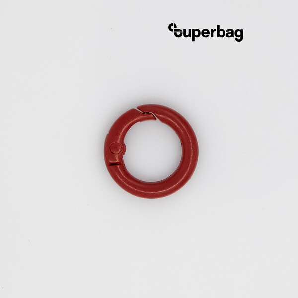 Карабин-кольцо Ring для обвеса, d=2см (красный)
