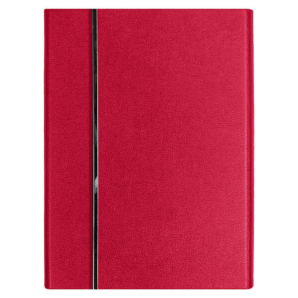 Ежедневник Alfa Bird Petrus A5, красный, недатированный, в твердой обложке с металлическим элементом