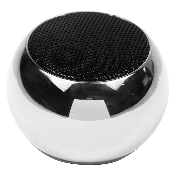 Колонка беспроводная MyTone Mini Sound, серебристый металлик