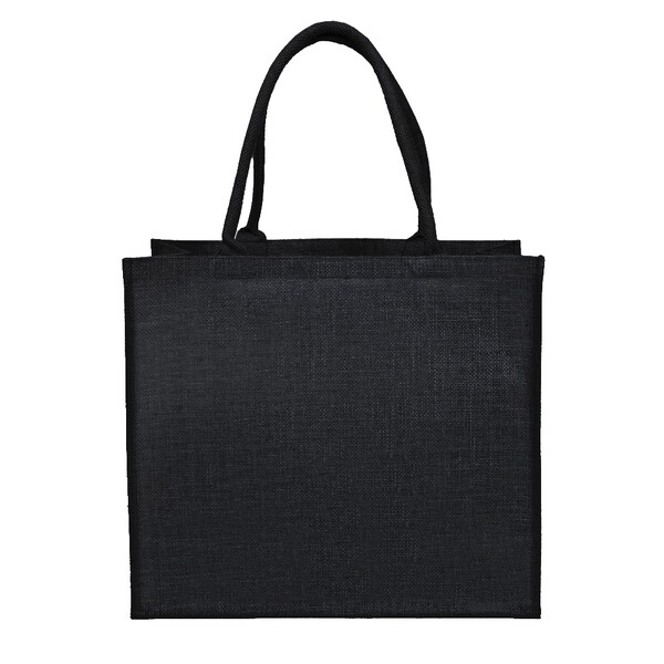 Сумка из джута Caravan Jute, чёрная