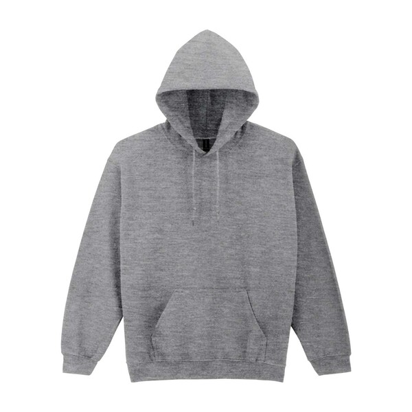 Худи HEAVY BLEND, ГРАФИТОВЫЙ МЕЛАНЖ 3XL