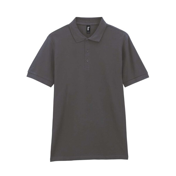 Футболка поло PREMIUM COTTON ADULT DOUBLE PIQUE, ГРАФИТОВЫЙ M