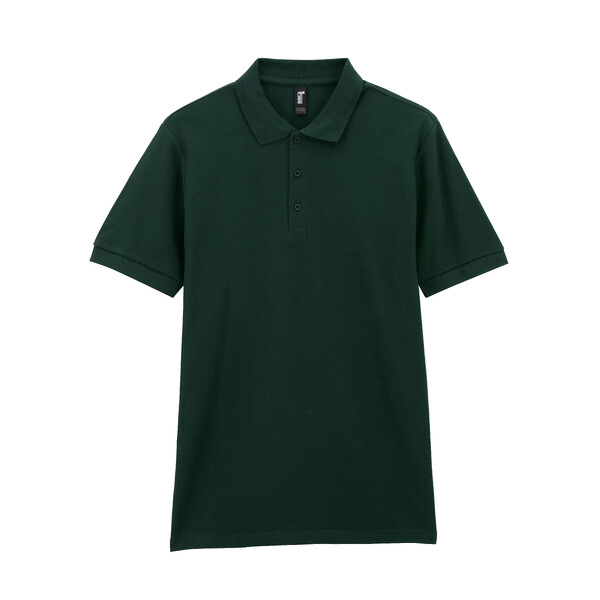 Футболка поло PREMIUM COTTON ADULT DOUBLE PIQUE, ХАКИ 2XL