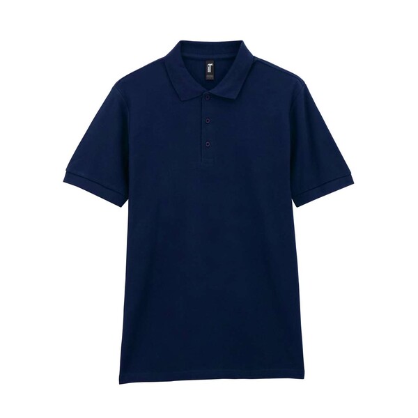 Футболка поло PREMIUM COTTON ADULT DOUBLE PIQUE, МОРСКОЙ СИНИЙ S