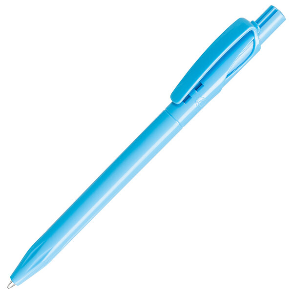 Ручка шариковая TWIN SOLID голубой лазурн