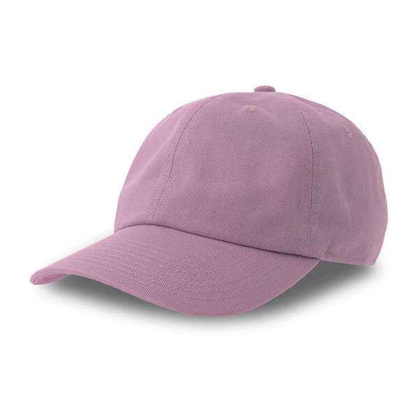 Бейсболка DAD HAT-S, 6 клиньев, металлическая застежка сиренев