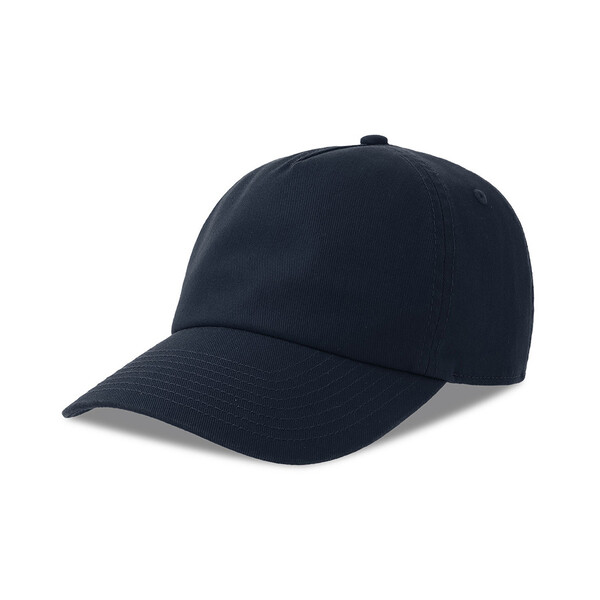 Бейсболка DAD HAT-S, 5 клиньев, металлическая застежка темно-син
