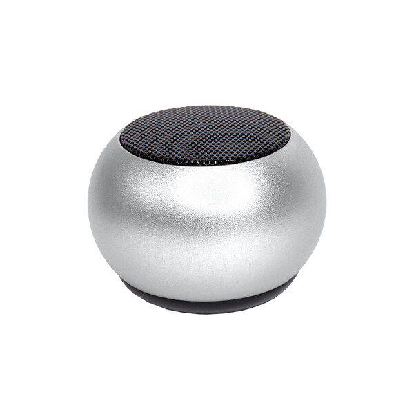 Портативная mini Bluetooth-колонка Sound Burger "Ellipse" серебро серебрист