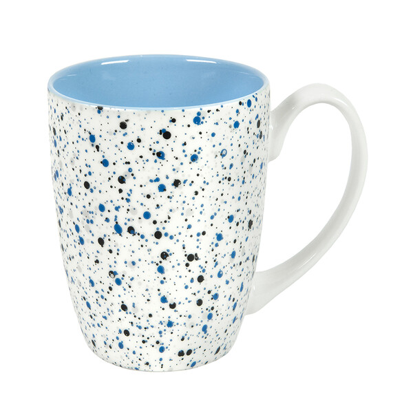 Кружка TERRAZZO голубой, бел