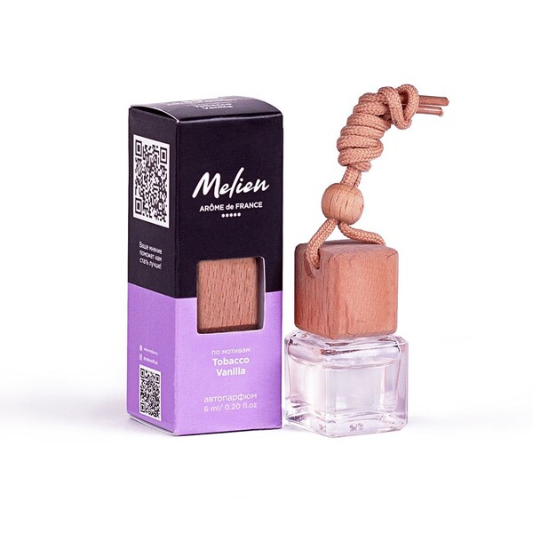 Парфюм MELIEN для автомобиля и интерьера по мотивам Tobacco Vanilla фиолетов