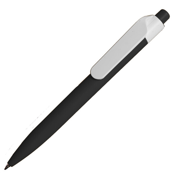 Ручка шариковая N16 soft touch черн