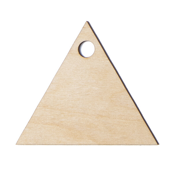 Ёлочное украшение TRIANGLE бежев