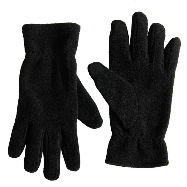 Перчатки флисовые сенсорные TRAIL S/M 220 черн